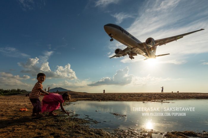 ถ่ายรูปที่สนามบินภูเก็ต รถเช่าภูเก็ต